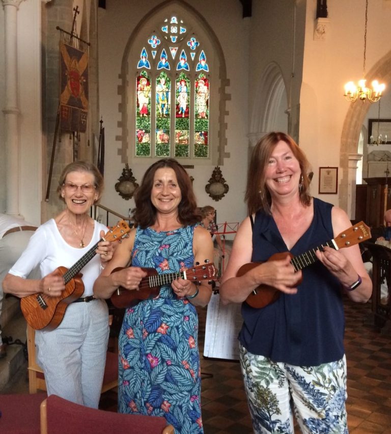 Three Ukulele Ladies Jill Knight Music